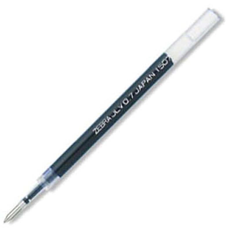 ZEBRA ゼブラ 油性ボールペン 替芯 0.7mm ブラック 8本 - 筆記具