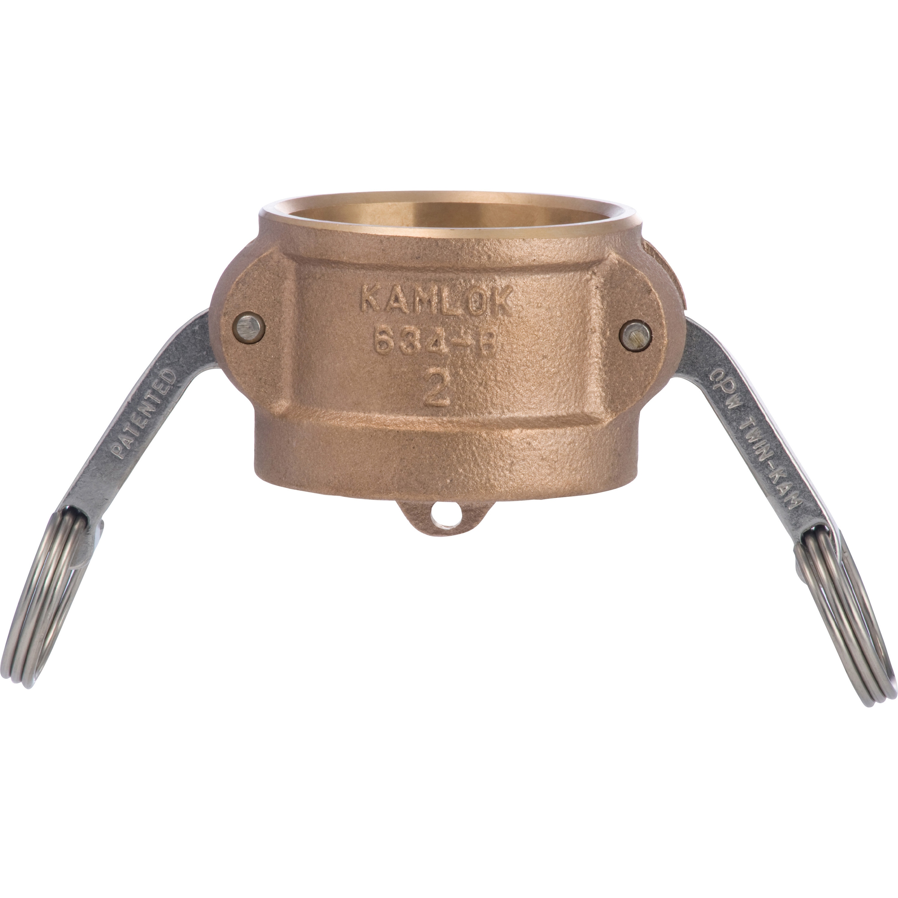 634-B-1-1/4-BR カムロック カプラー ダストキャップ ブロンズ BR[634-B] 1個 TOYOX(トヨックス) 【通販モノタロウ】