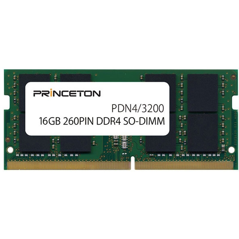PDN4/3200-16GX2 DDR4-3200 260PIN SODIMM プリンストン 16GB  1個