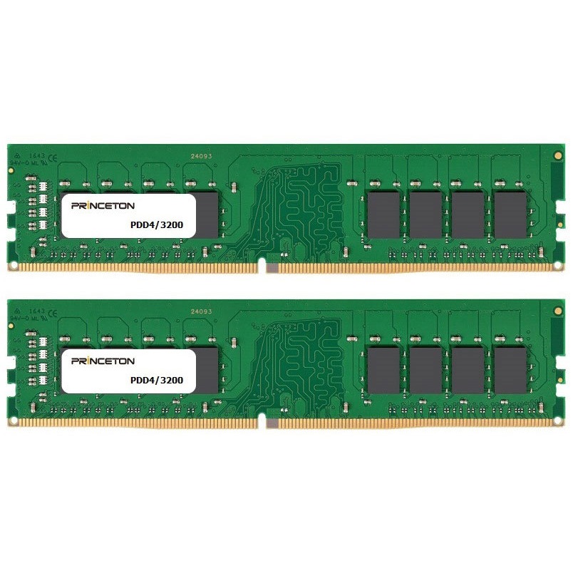 PDD4/3200-8GX2 DDR4-3200 288PIN UDIMM 1個 プリンストン 【通販