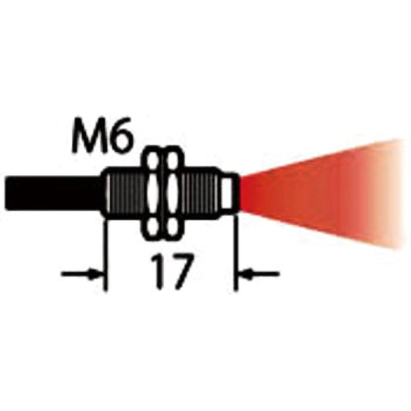 FD61W ネジ型ファイバ 1個 パナソニック インダストリー(パナソニック デバイスSUNX) 【通販モノタロウ】