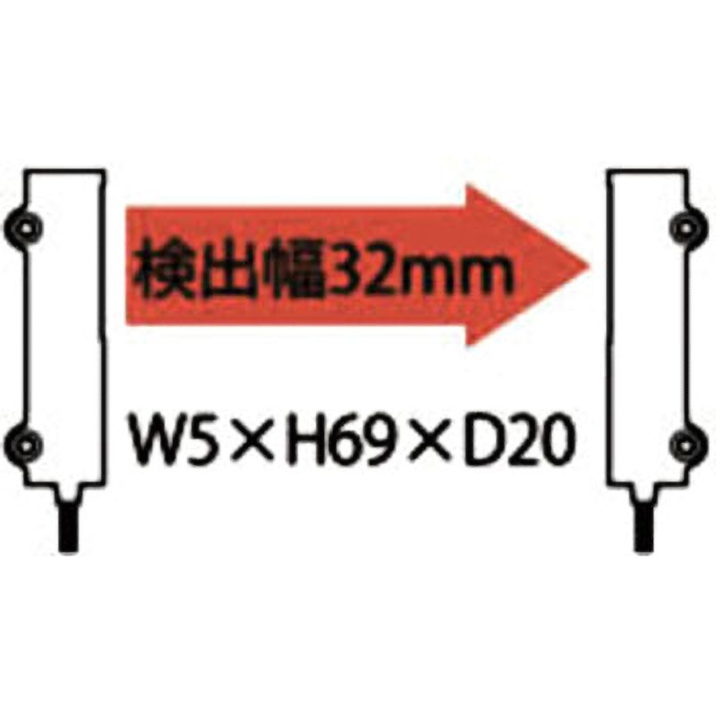FTA32W 狭光芒ファイバ パナソニック インダストリー(パナソニック デバイスSUNX) エリアファイバ・スクリーン   FTA32W