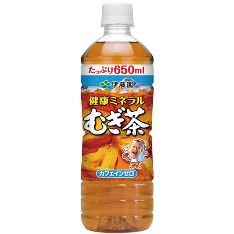 19373 健康ミネラルむぎ茶 1箱(650mL×24本) 伊藤園 【通販モノタロウ】