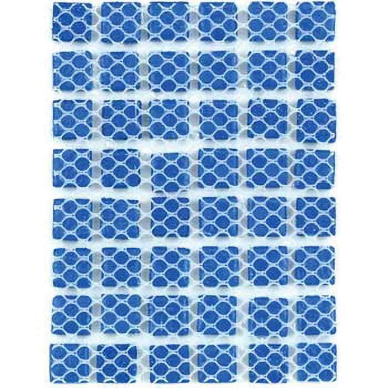 MKG-10059 ガラスモザイクタイル ミキ ブルーライム色 1枚 MKG-10059