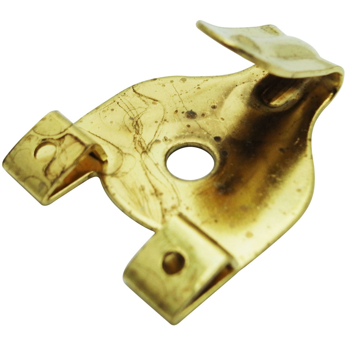 Y-7002-1 額用金具 真鍮エックスフック 山口安製作所 真鍮ミガキ色 1