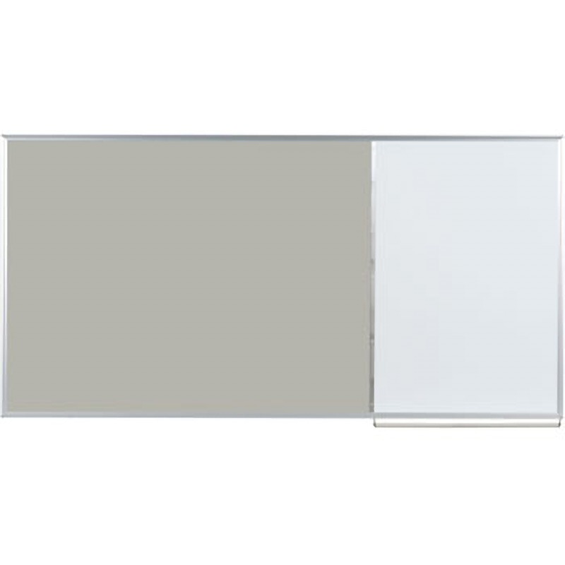 KHK36-711 コンビボード 壁掛 馬印 クールグレー色 外寸法・幅1810mm外寸法・高さ910mm  KHK36-711