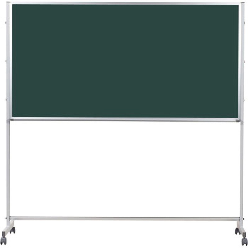 PTS306 Pシリーズ片面スチールグリーン黒板(脚付) 馬印 幅1800mm高さ915mm  PTS306