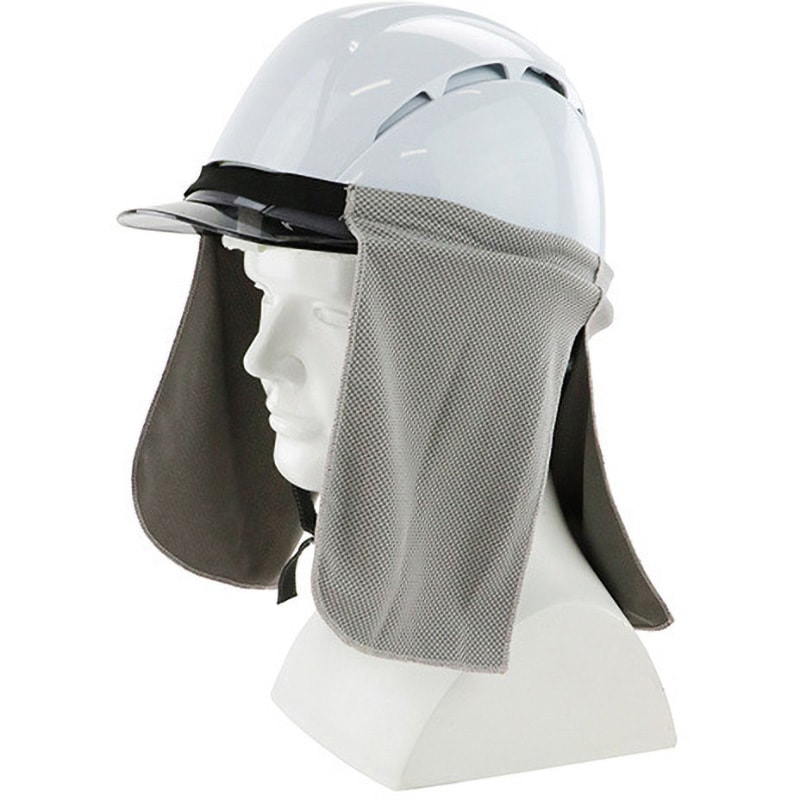 SKHCT-GRY ヘルメット用クールタレ SK11 ポリエステル製 グレー色 幅