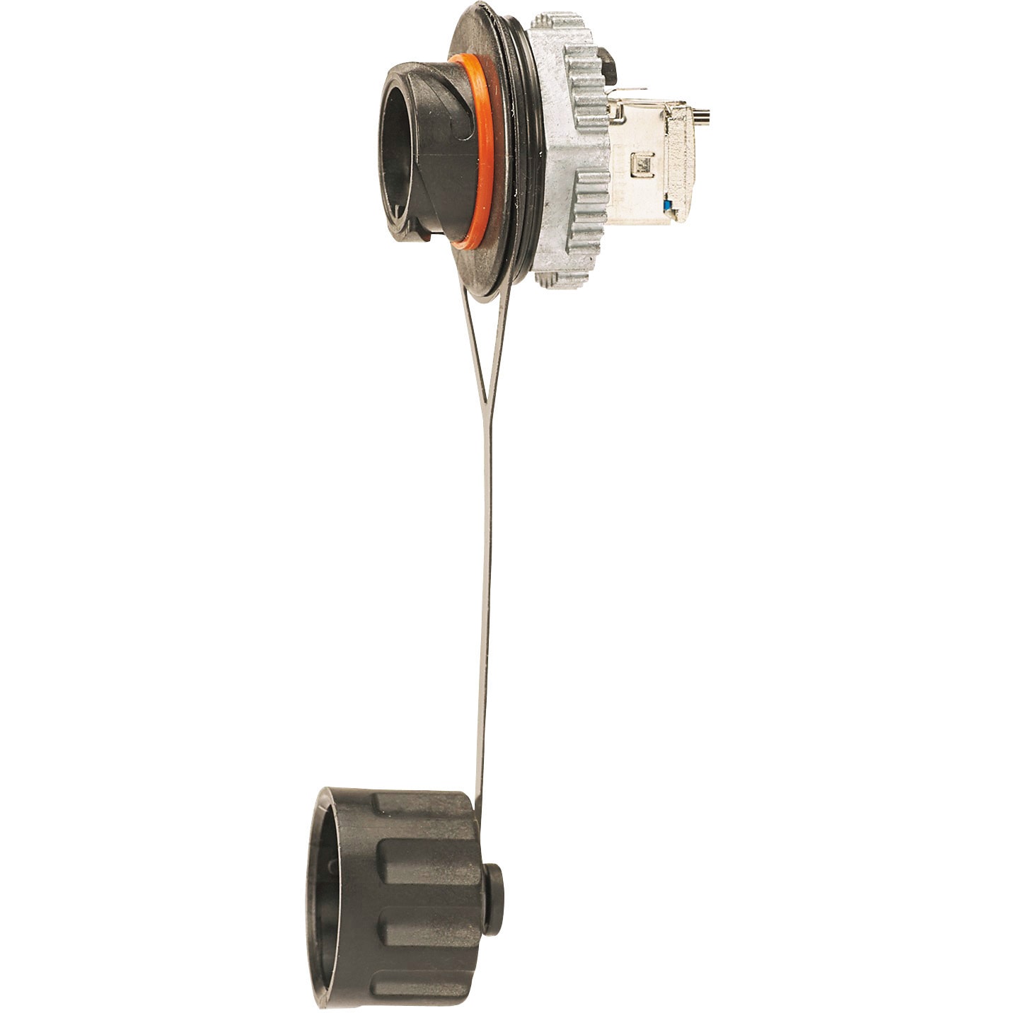 IAEBH6XS カテゴリ6A 耐水防塵性シールド付きモジュラージャック PANDUIT(パンドウイット) 1個 IAEBH6XS