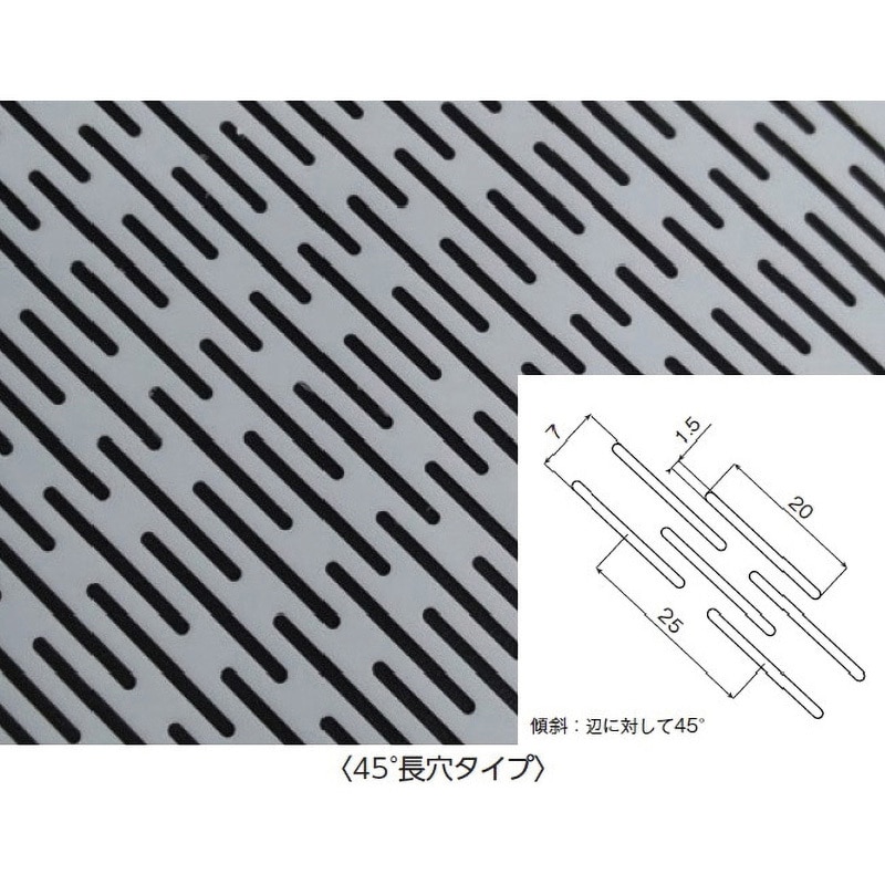 フロンケミカル フッ素樹脂(PTFE)特殊パンチングシート0.5t×1000×1000