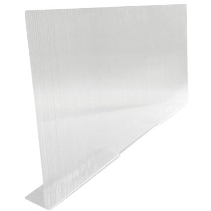 DW2-0750C デスクウォール 第一大宮 クリア色 間口690mm奥行95mm高さ500mm 1箱(10枚) DW2-0750C