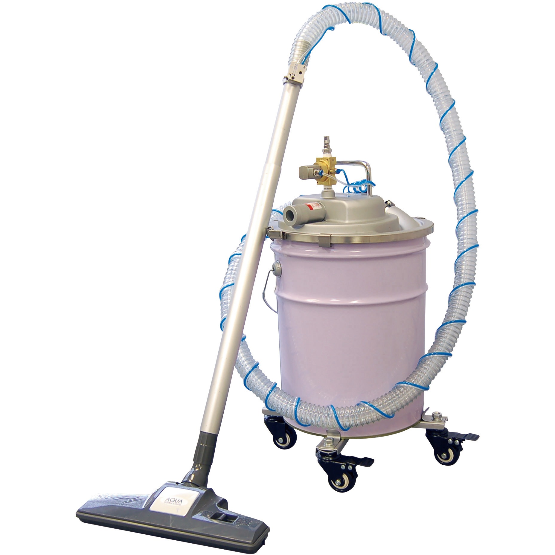 APPQO550SET-AH エア式掃除機セット 乾湿両用クリーナー手元スイッチ付(オプション付) アクアシステム ホース長さ2m  APPQO550SET-AH