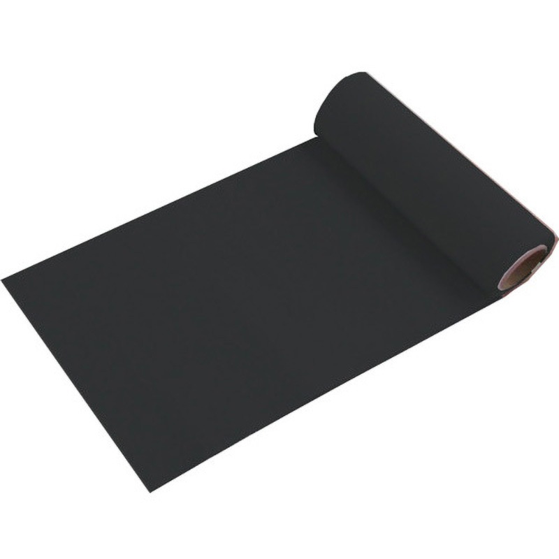 TS-TFREC05119NBK 不燃認定両面塩ビコーティングシート 菊地シート 防炎 ロールタイプ 遮光ブラック色 幅510mm長さ19m  TS-TFREC05119NBK