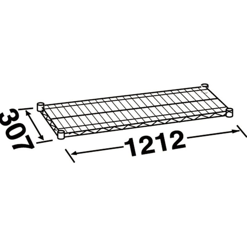 SS1220 スーパーエレクターシェルフ 棚板 1枚 エレクター(ERECTA