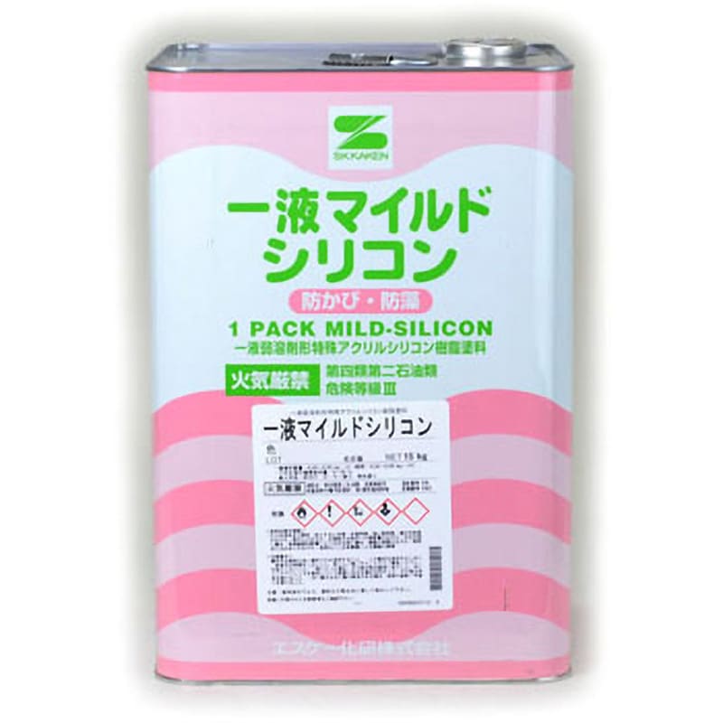 1液マイルドシリコン 1缶(15kg) エスケー化研 【通販サイトMonotaRO】
