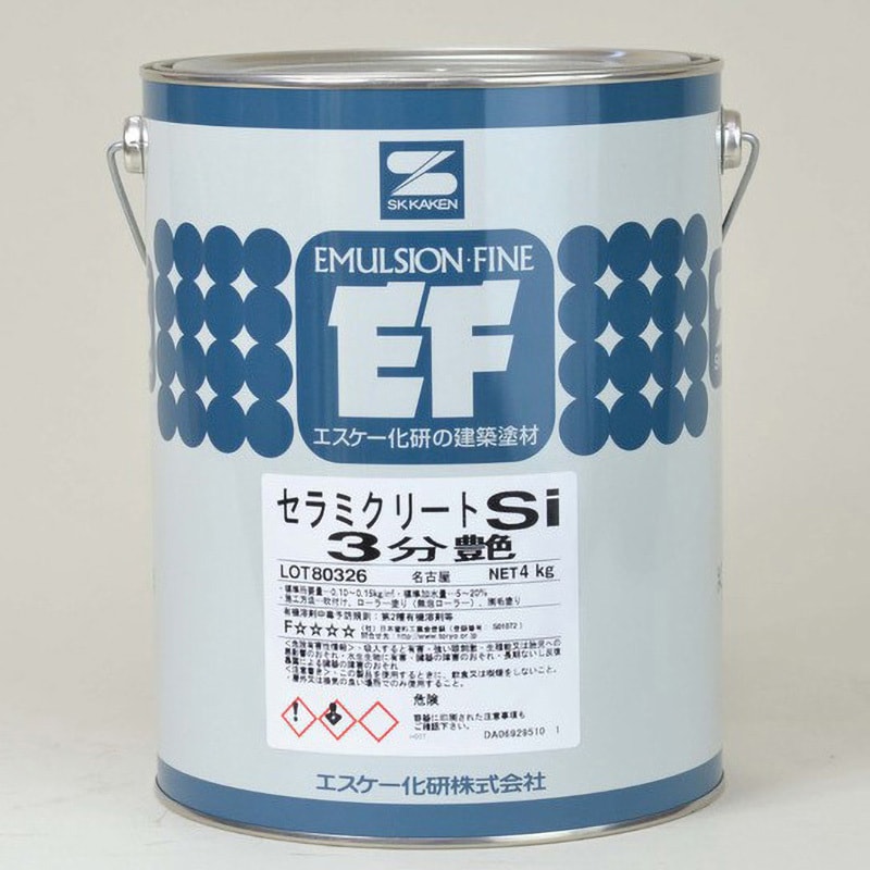 セラミクリートSi 1缶(4kg) エスケー化研 【通販サイトMonotaRO】