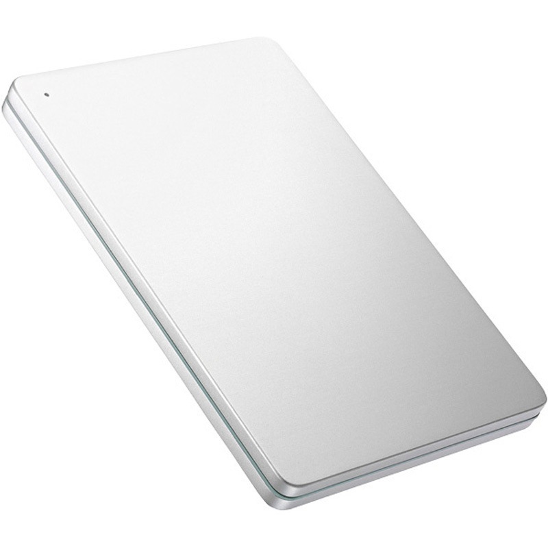 HDPX-UTS1S USB 3.0/2.0対応ポータブルハードディスク「カクうす」 HDPX-UTSシリーズ I ・O DATA(アイ・オー・データ) 容量1TB Silver×Green色