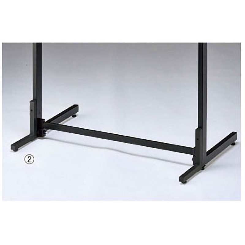 61-14-9-1 SF90壁面タイプ用自立脚部 アズワン ホワイト色  1セット(2本) 61-14-9-1