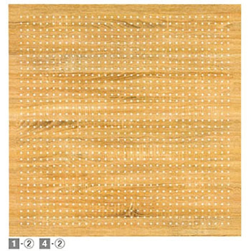 61-122-1-2 有孔パネル スリット取付タイプ ラスティック柄 1セット アズワン 【通販モノタロウ】 16,790円