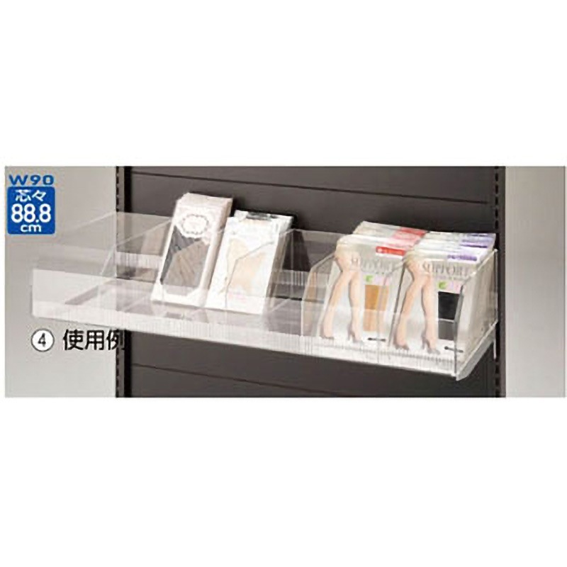 61-34-13-1 ビニングボックス W90cm ブラケット付き 1セット アズワン 【通販モノタロウ】