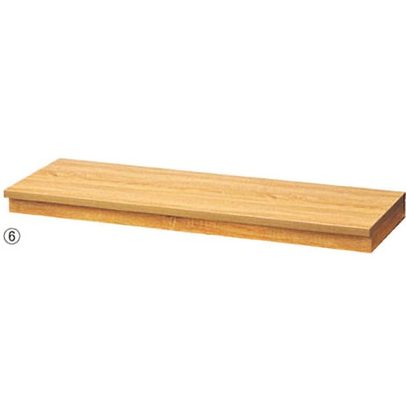 61-48-2-4 台輪同色ステージ W120cm アズワン 耐荷重30kg