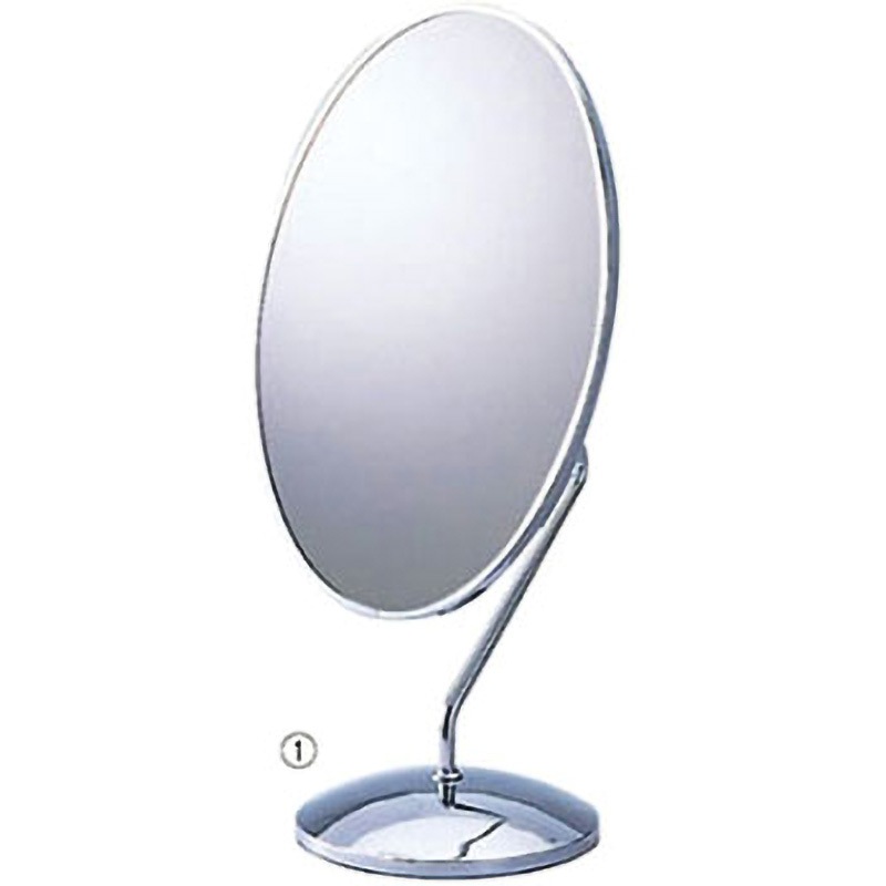 61-136-1-1 ダエン卓上ミラー(鏡厚3mm) アズワン W25×D18×H47cm 鏡面サイズ 1個 61-136-1-1