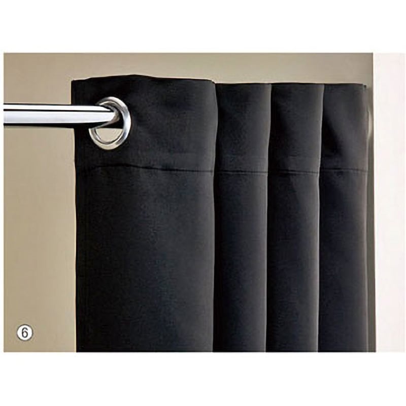 フィッティングルーム用カーテン ハトメ用カーテン アズワン 【通販