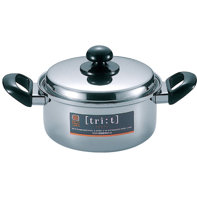 トゥリート両手鍋 シモリュウ 容量4.3L サイズ22cm