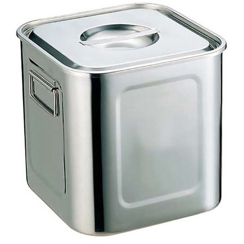 UK 角 深型キッチンポット YUKIWA(ユキワ/三宝産業) 手付 容量8.6L