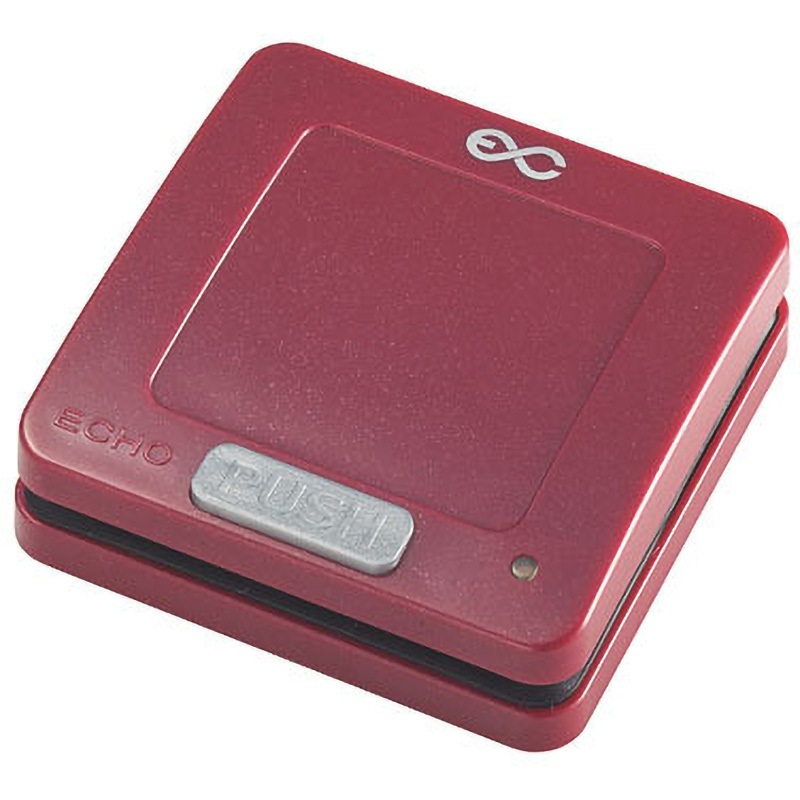 EC-303 エコチャイム 角型送信機(電池レス)パールレッド【白地に黒文字シール】 1個 エコー総合企画 【通販モノタロウ】 5,417円