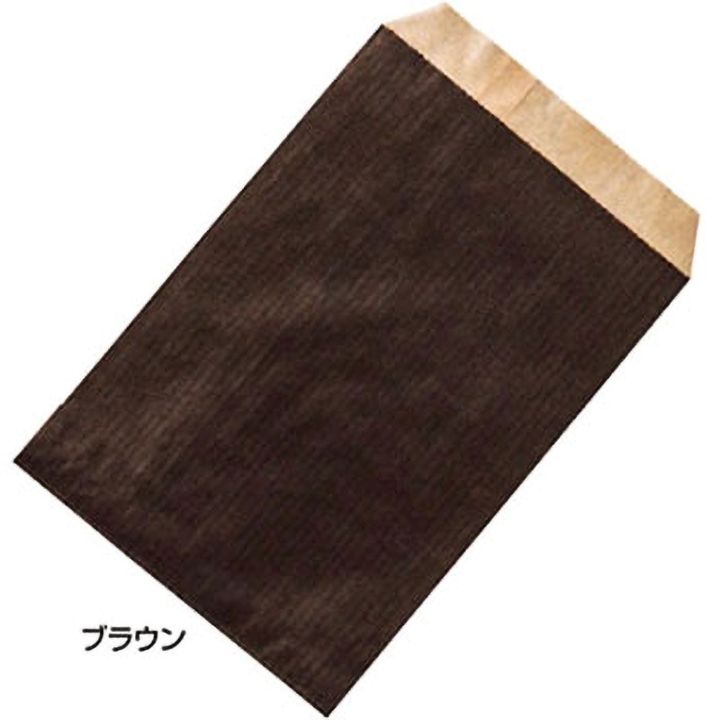 61-303-11-5 筋入りカラークラフト ブラウン アズワン 幅105mm高さ150mm 1セット(6000枚) 61-303-11-5