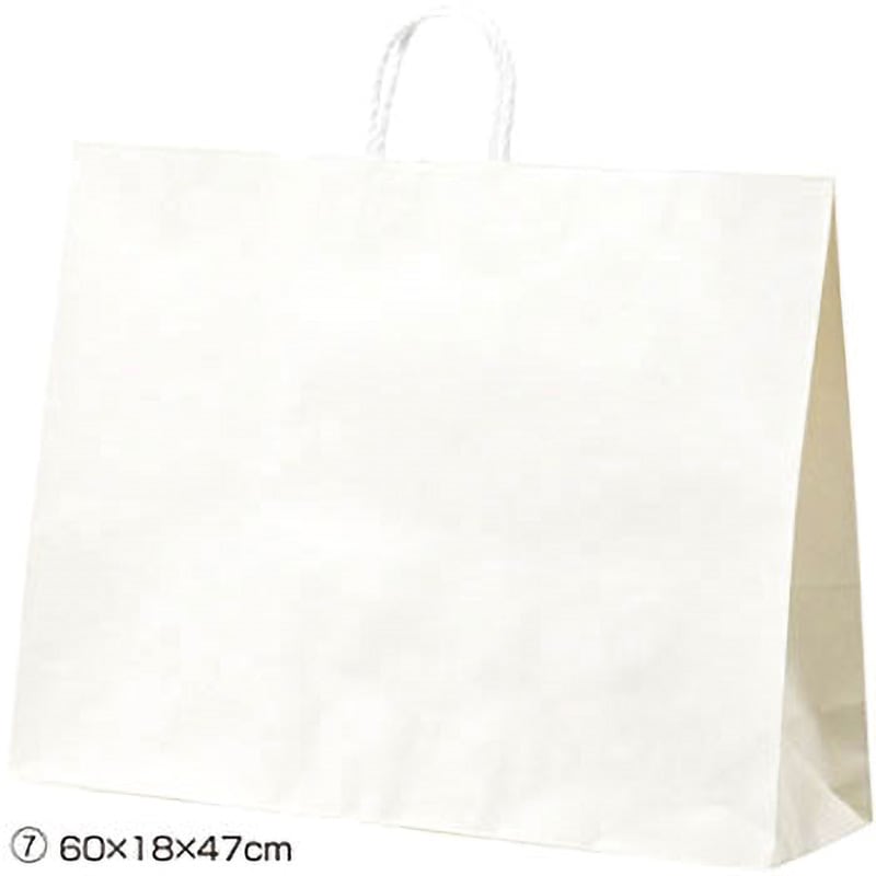 61-308-4-16 丸ひもタイプ 白無地 アズワン 30×15×30cm 厚みサイズ 1セット(200枚) 61-308-4-16 15,300円