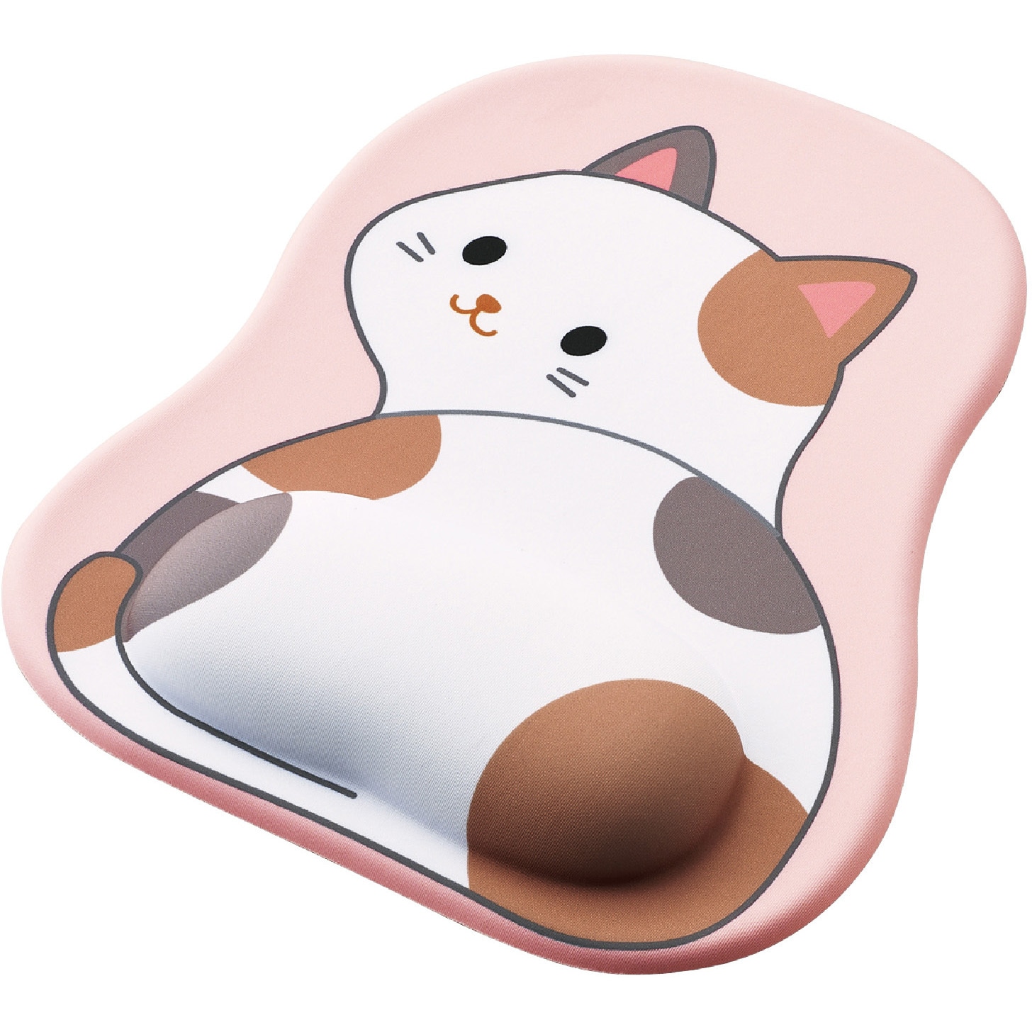 MP-AN05CAT マウスパッド リストレスト付 ダイカット ウレタンゲル