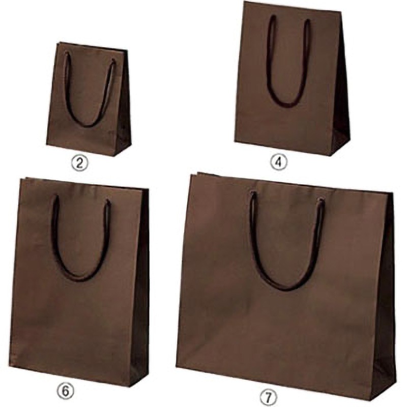 61-315-2-11 マット貼り紙袋 ブラウン アズワン 12×7×16.5cm 厚みサイズ 1セット(50枚) 61-315-2-11 8,550円