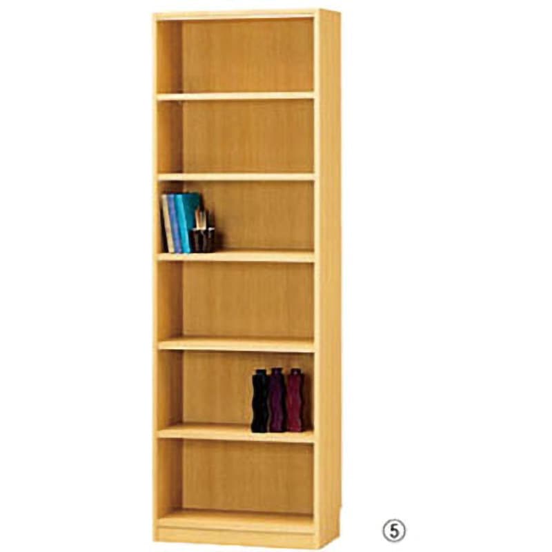 61-357-4-5 木製オープンラック ナチュラル アズワン 組立式