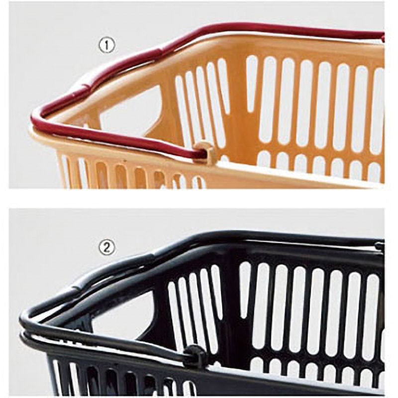 61-379-5-2 買物カゴ(33リットル) アズワン 1セット(10個) 61-379-5-2 7,416円