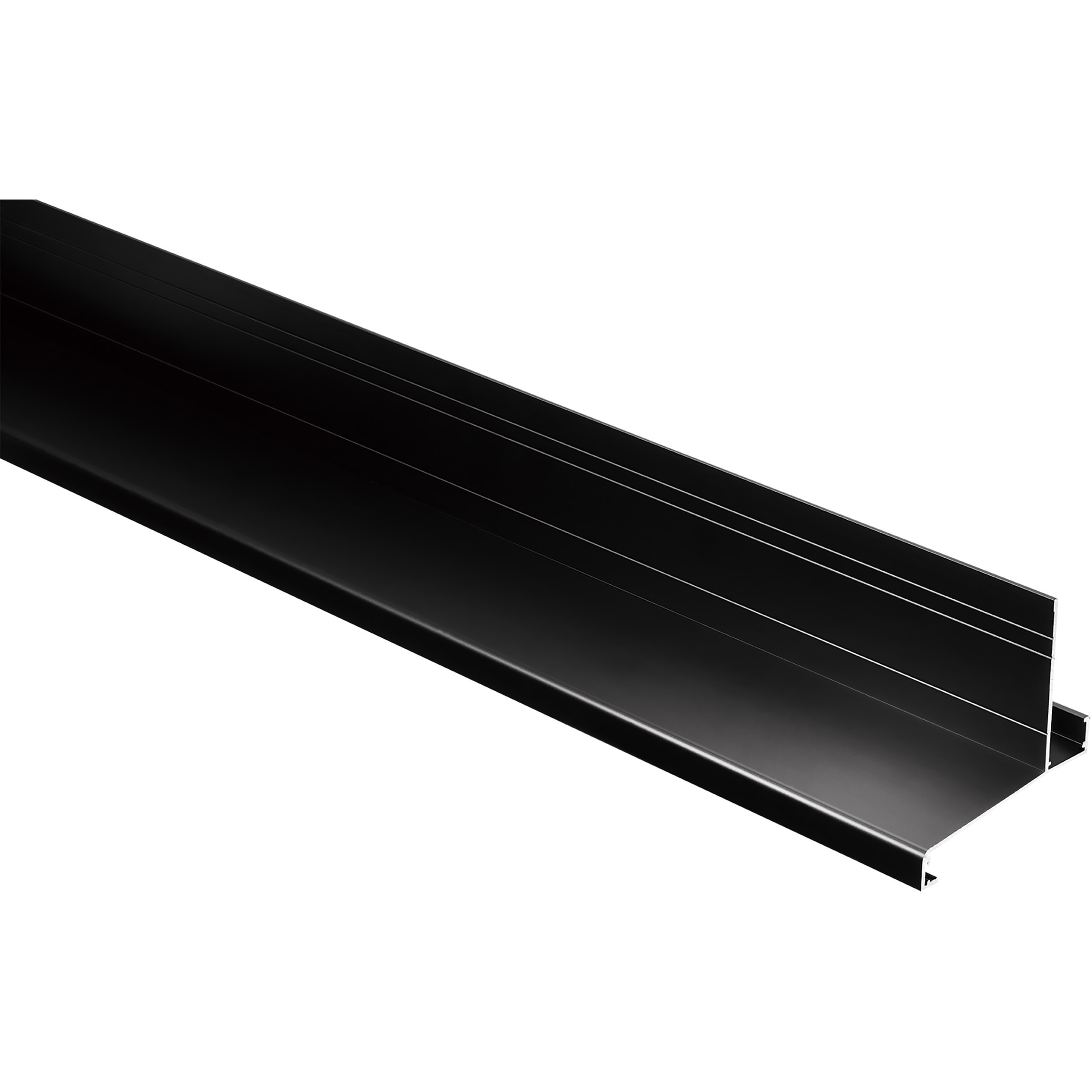 HA-35-L27-SW WMアルミ製オーバーハング(穴なしタイプ) 城東テクノ シルキーホワイト色 長さ2730mm板厚1.2mm 1ケース(4本) HA-35-L27-SW