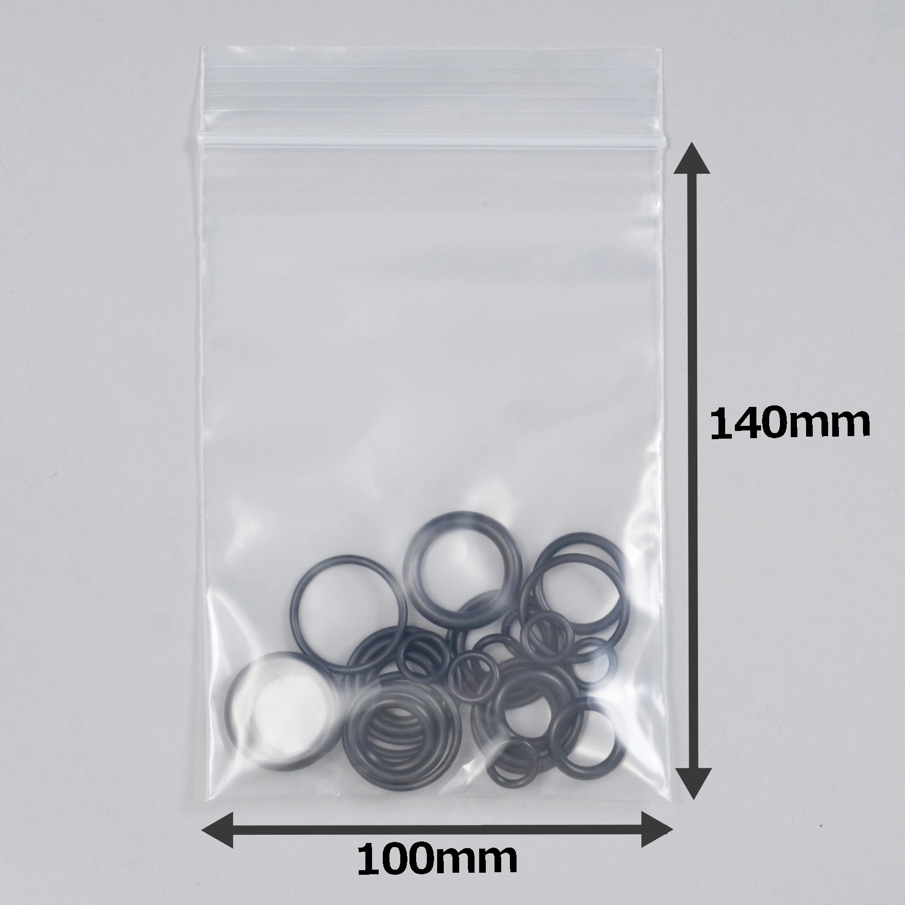8E チャック付き袋 厚み0.08mm 1パック(100枚) モノタロウ