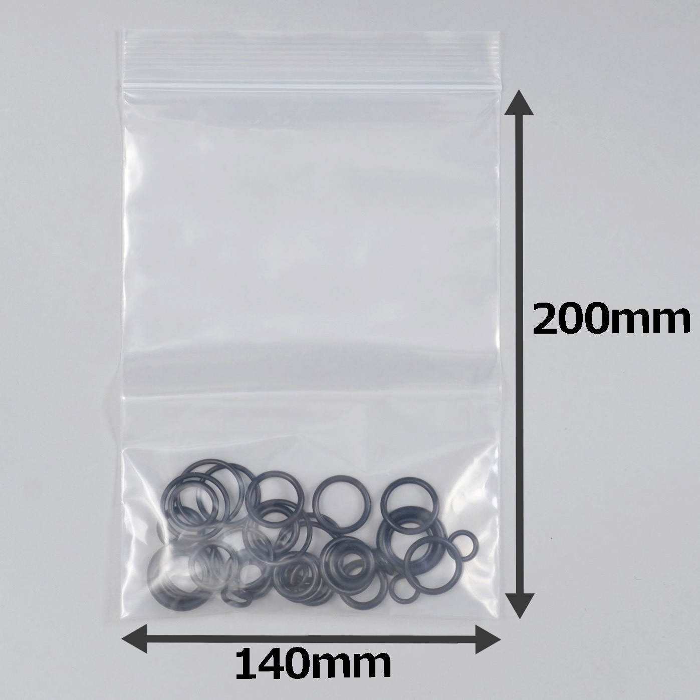 8G チャック付き袋 厚み0.08mm 1パック(100枚) モノタロウ 8G チャック付き袋 厚み0.08mm 1パック(100枚) モノタロウ