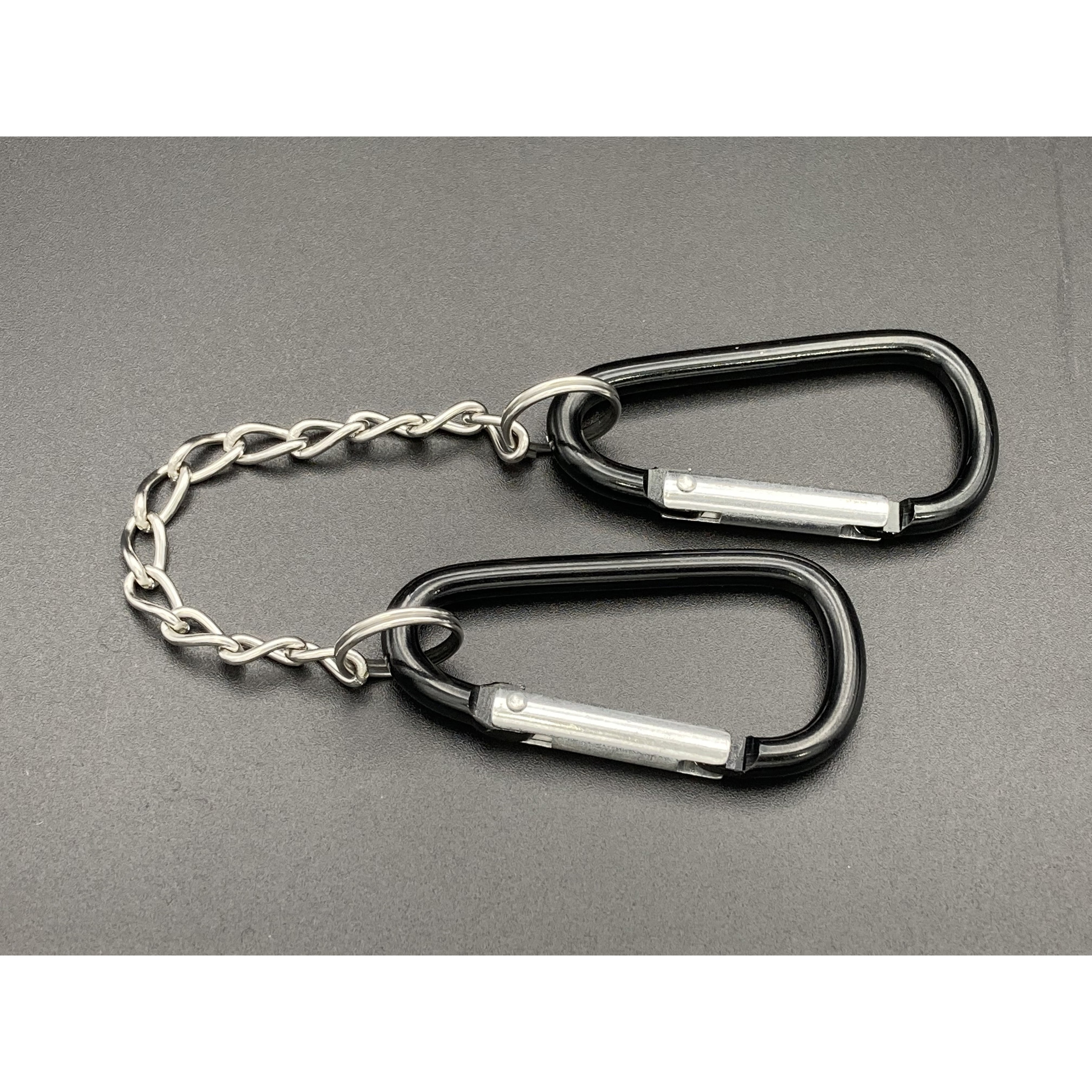 ステンレス製 マンテルアンカーウォレットチェーン 約53cm デザインカラビナ ステンレス製 連れ添っ マンテルアンカーウォレットチェーン 約