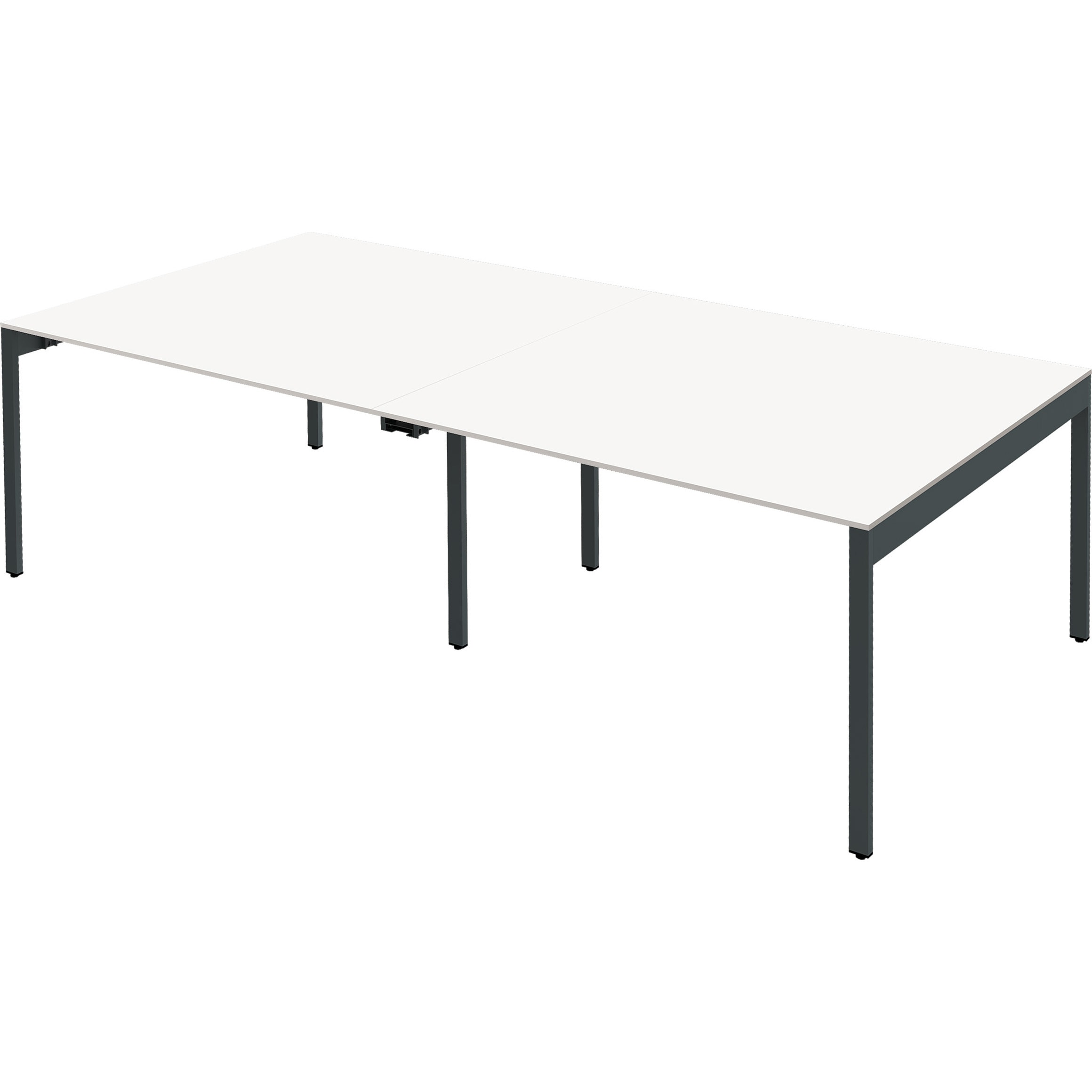 FAS12-2412-WH フリーアドレスデスク 奥行1200 Y2K 高さ720mm幅2400mm  FAS12-2412-WH