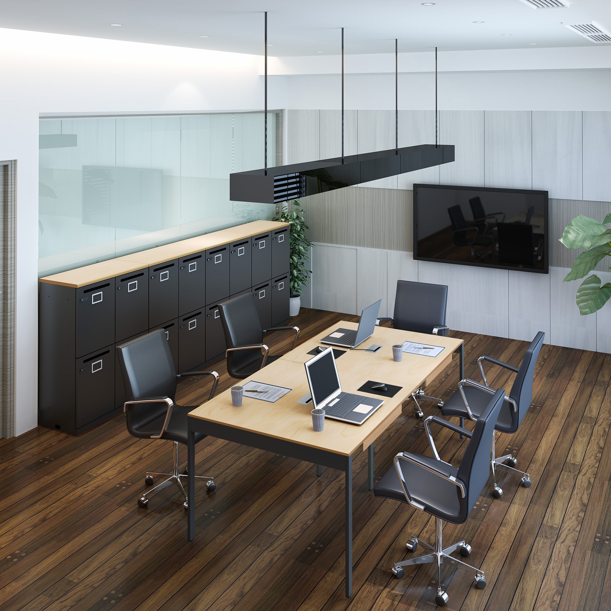 FAS12-2412-ANA フリーアドレスデスク 奥行1200配線キャップ付き Y2K