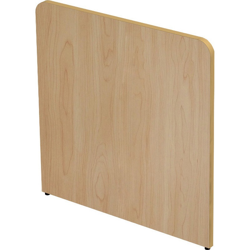 LC-END-NA ローカウンター用 エンドパネル(スチール、木製兼用) Y2K ナチュラル色 高さ765mm幅24mm奥行738mm  LC-END-NA