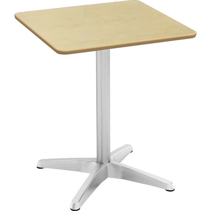 【亜鶴さま専用】 D&DEPARTMENT カフェテーブル カフェテーブル 60cm 角 アルミX脚 Y2K 食堂用テーブル 【通販モノタロウ】