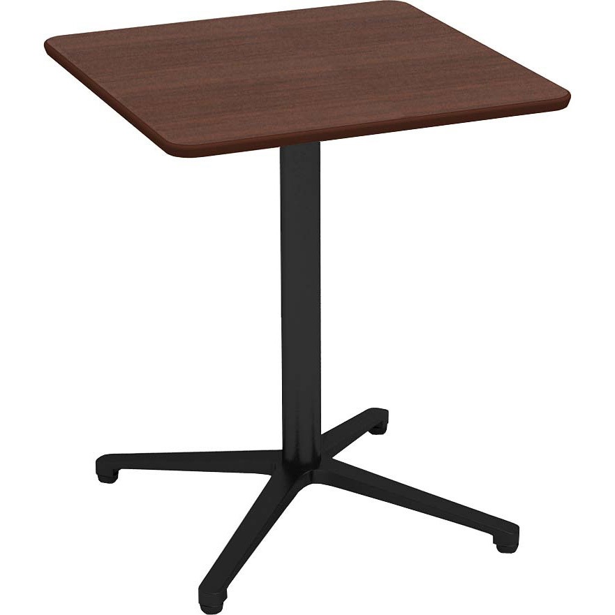 便利なスタンド付きテーブル 60cm x 40cm*3 カフェテーブル 60cm 角 アルミX脚ブラック Y2K 食堂用テーブル 【通販