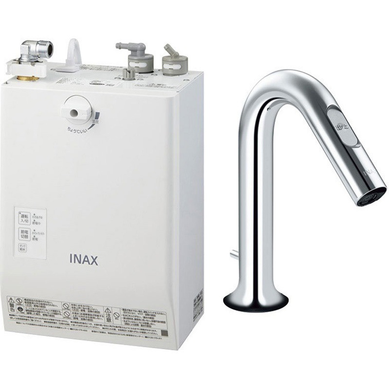 EHMS-CA3SC2-321 ゆプラス 自動水栓一体型壁掛 3L  手動スイッチ付オートマージュMX 1セット INAX(LIXIL) 【通販モノタロウ】