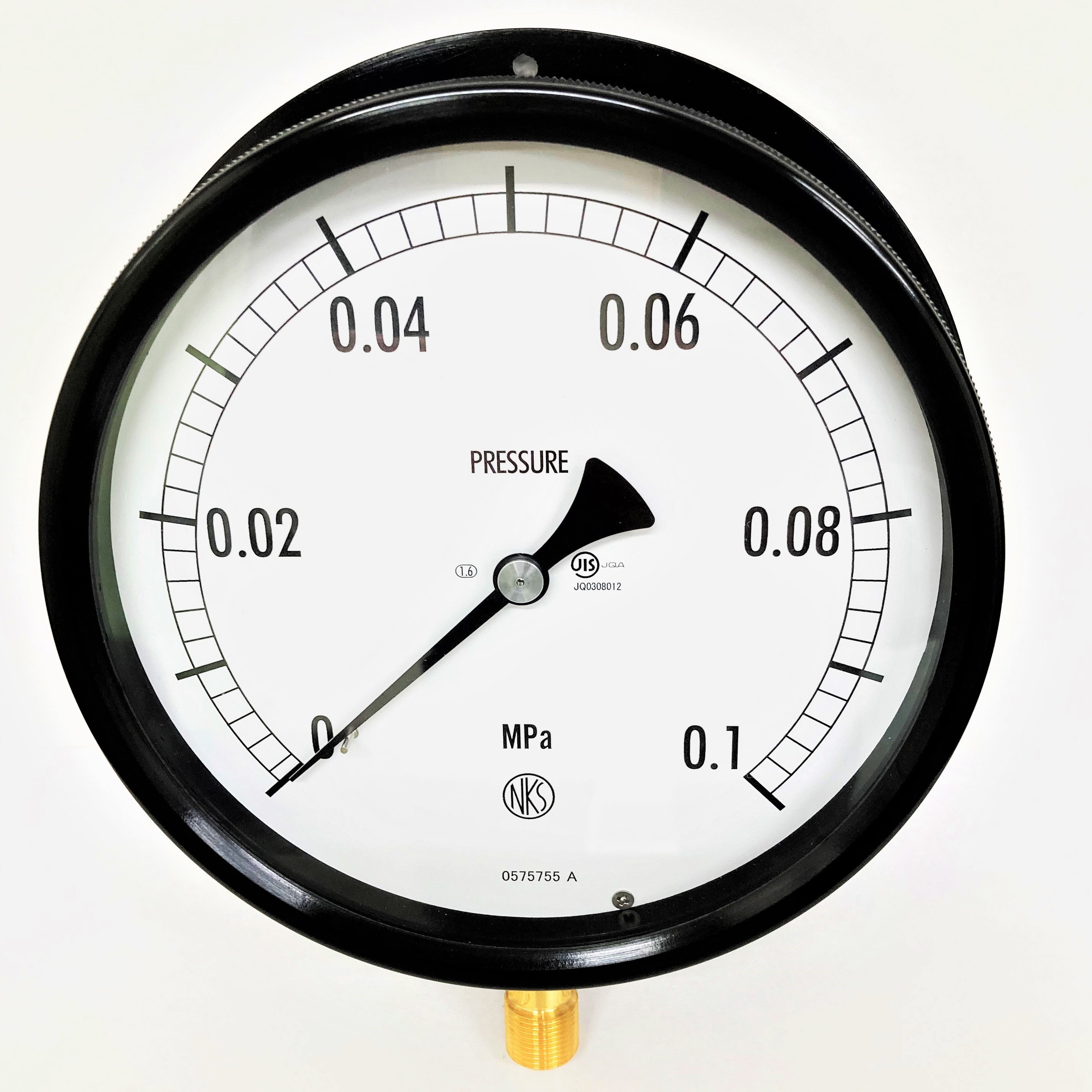 長野計器 密閉型圧力計（150Φ） 立形A枠 3.5MPa BG10-143 1個 2021新