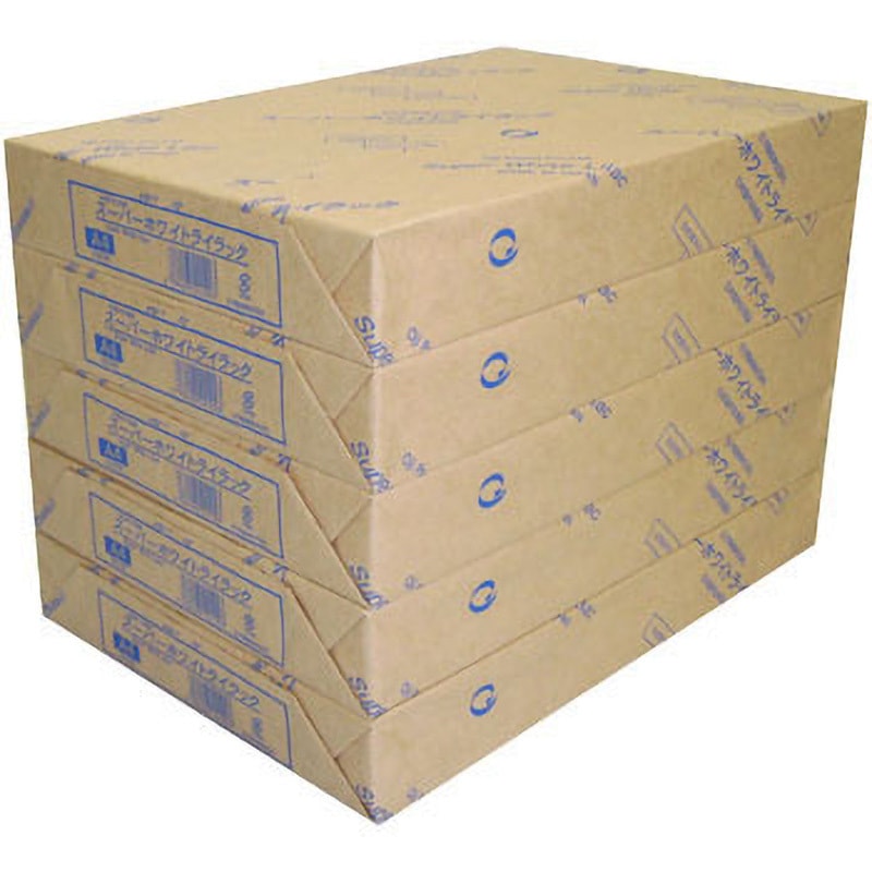 スーパーホワイトライラック 1箱(500枚×10冊) 王子製紙 【通販モノタロウ】