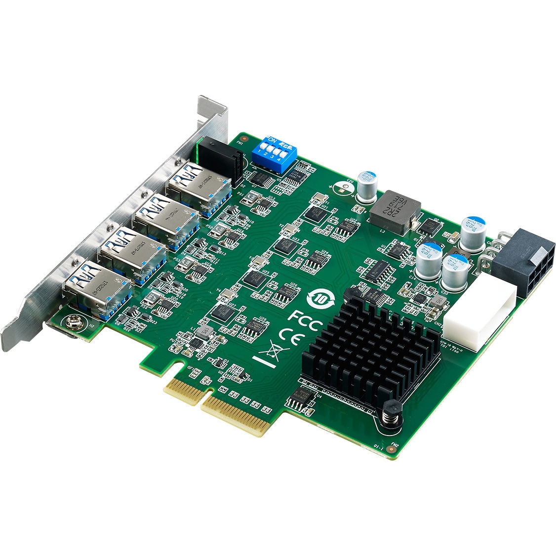 PCIE-1154-BE 4ポートPCI Express USB 画像検査カメラ入力 PCIE-1154-BE 4ポートPCI Express USB 画像検査カメラ入力