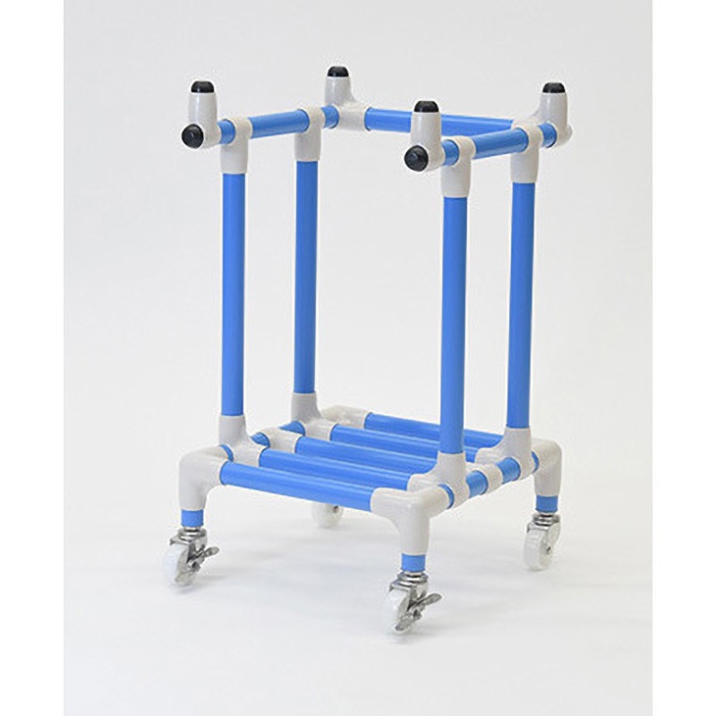 45L用 ブルー ゴミカート シングルタイプ 1台 矢崎化工 【通販モノタロウ】